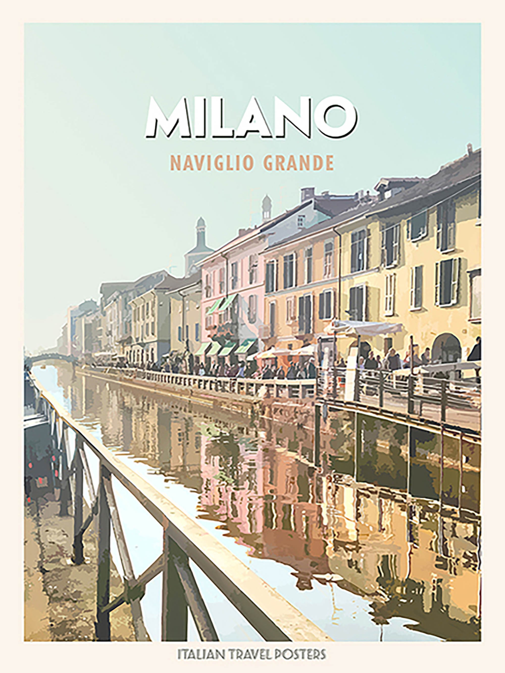 Milán: Naviglio Grande