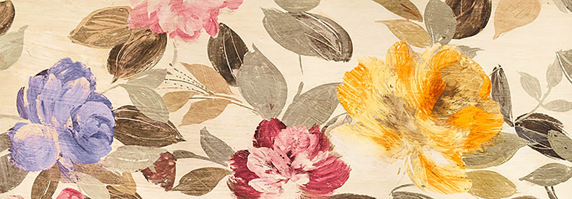 Desfile de flores de terciopelo