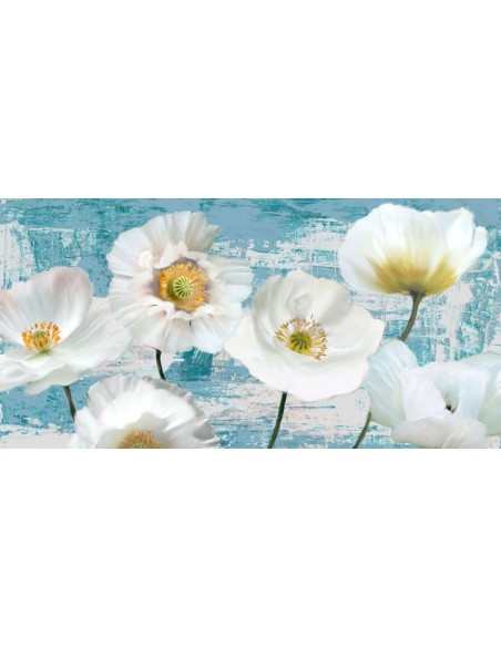 Amapolas lavadas (aguamarina)