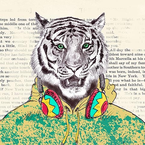 Chico deportista (detalle)