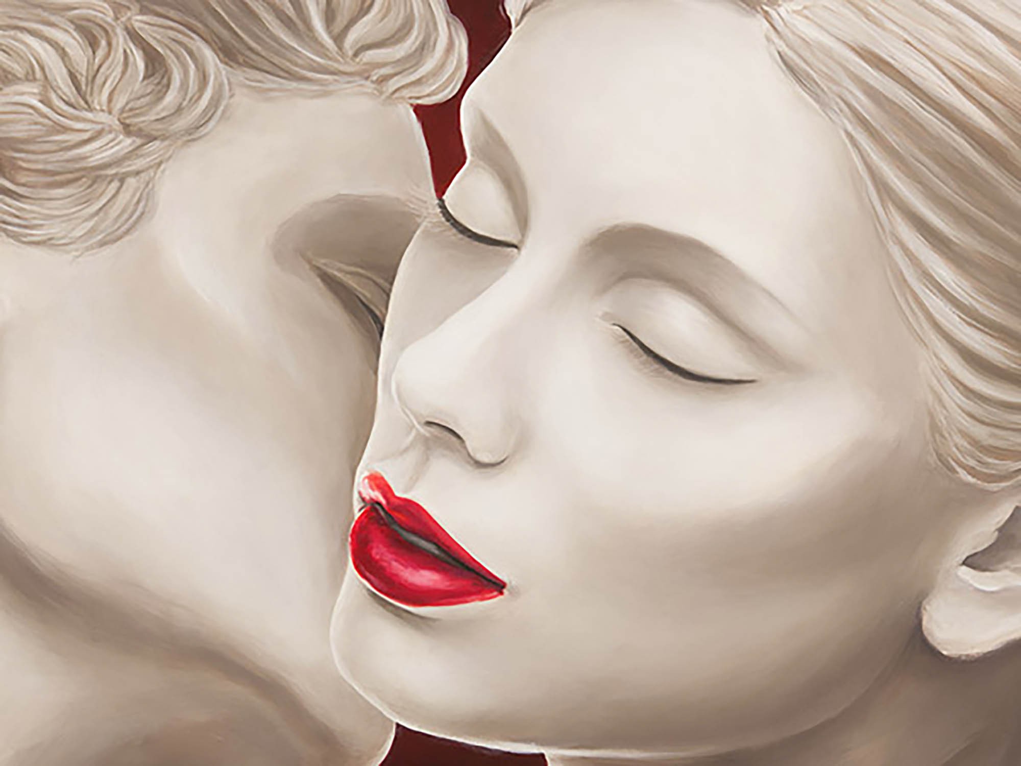 Amantes eternos (detalle)