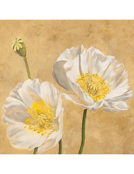 Amapolas sobre oro I