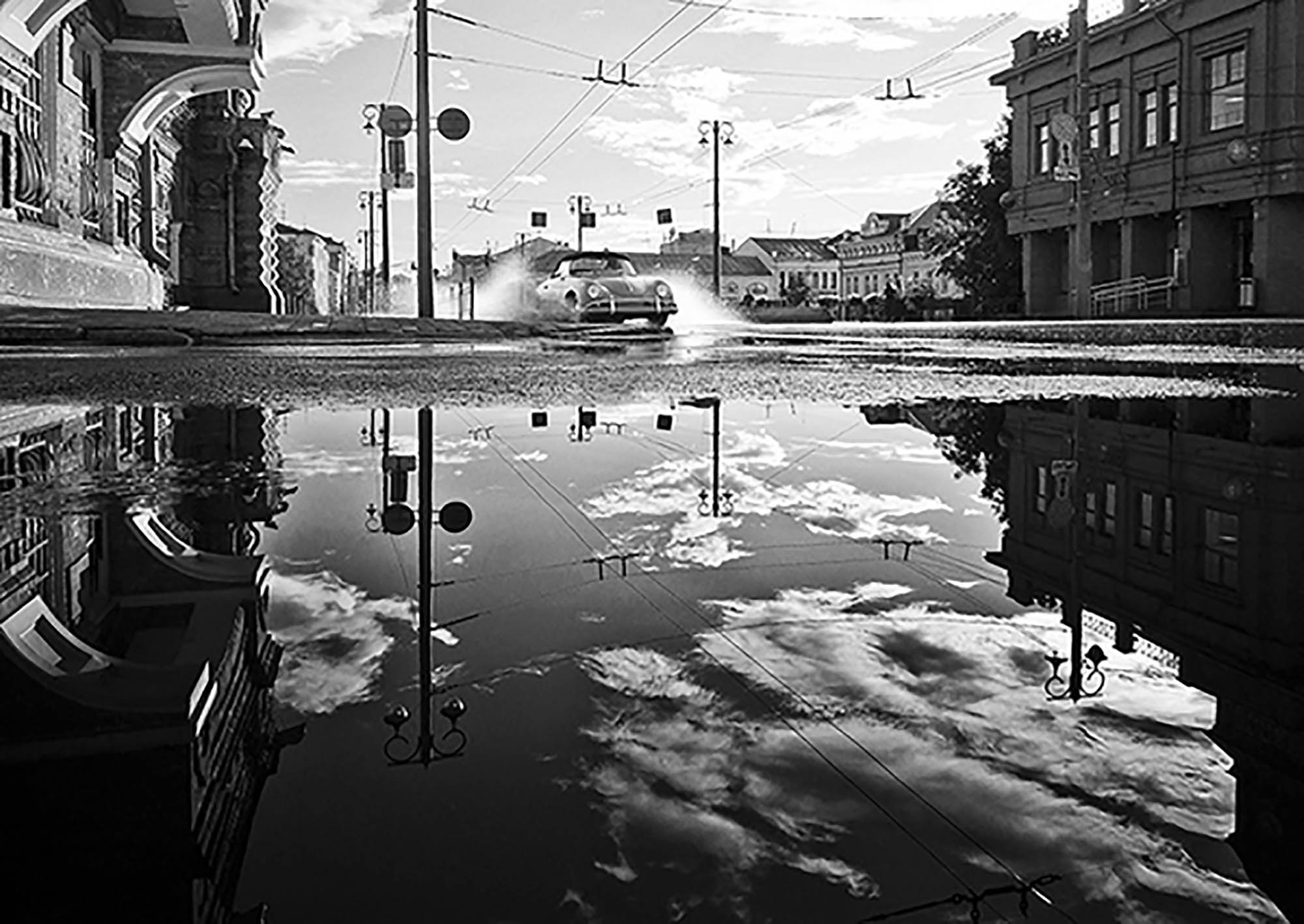 Después de la lluvia (blanco y negro)