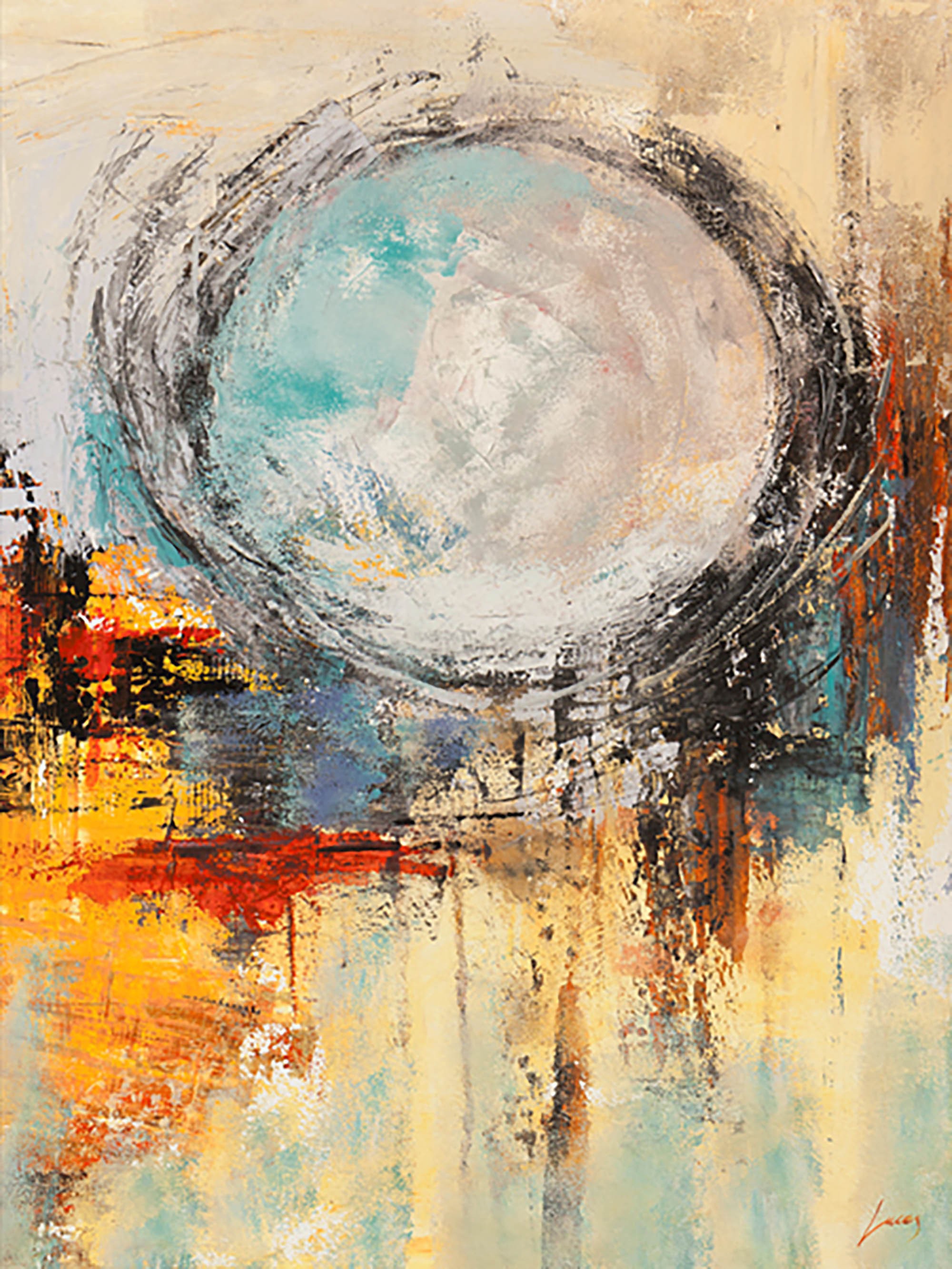 Reflexiones matutinas II (detalle)