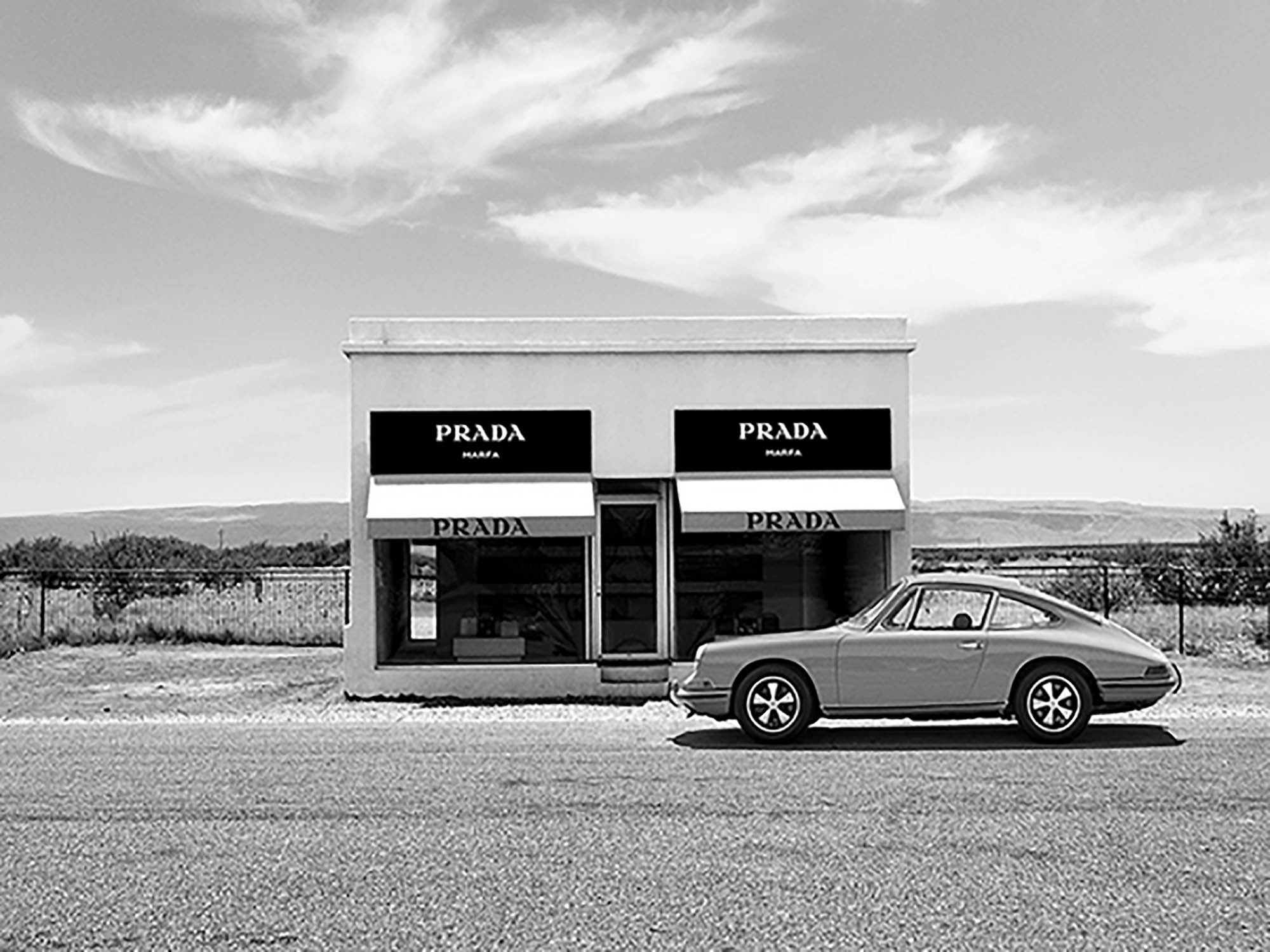 Marfa, Texas (BW)