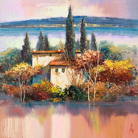 Casas en el lago