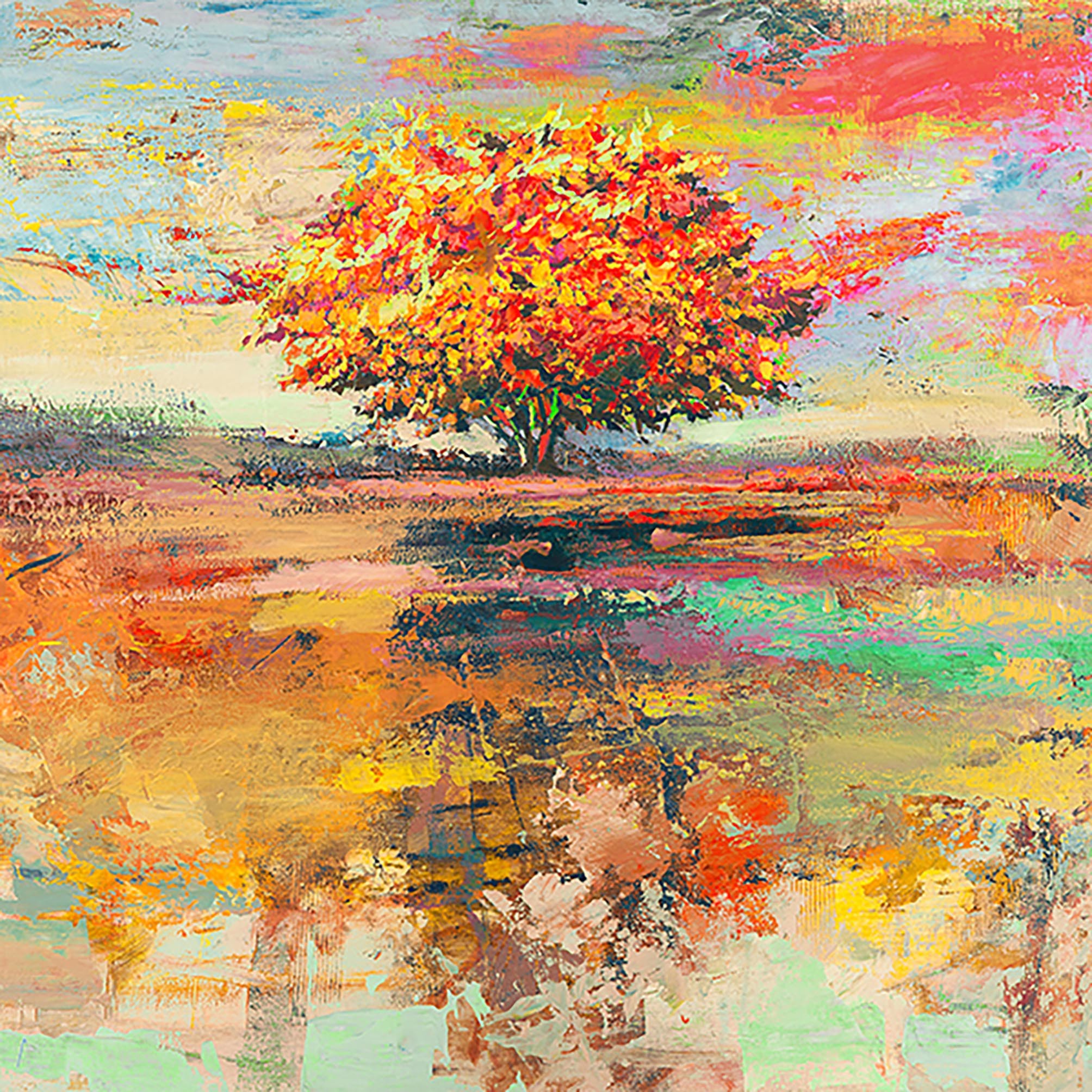 Árbol de verano (detalle)