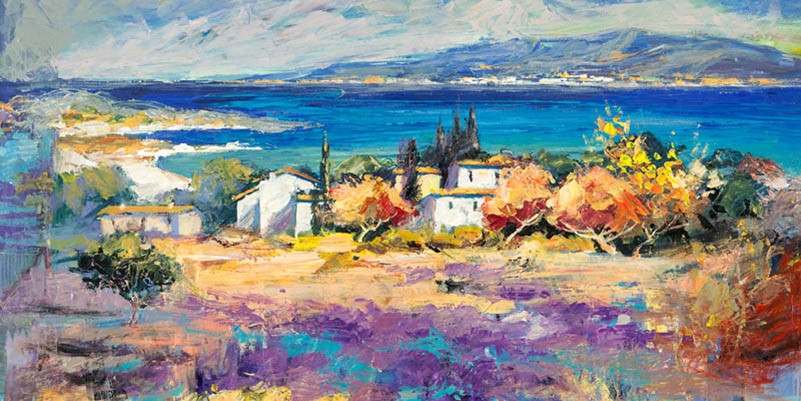 Costa mediterránea (detalle)