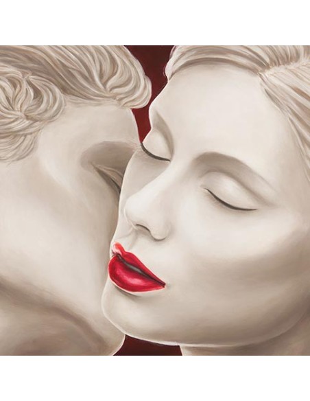 Amantes eternos (detalle)