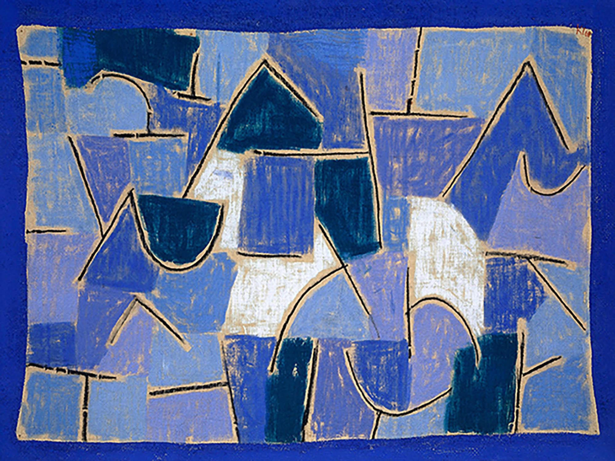 Noche azul, 1937