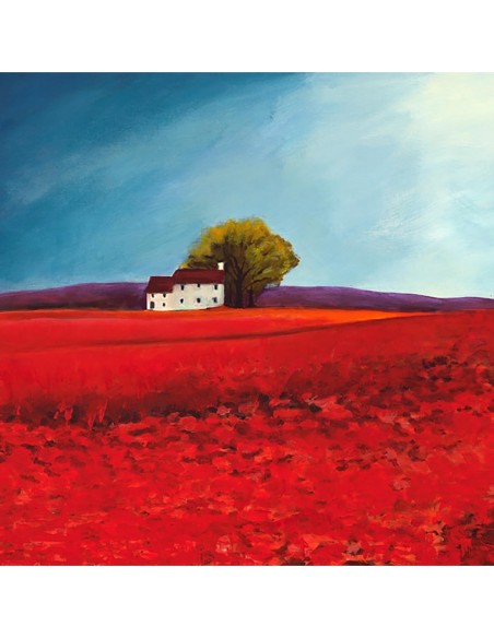 Campo de amapolas (detalle)