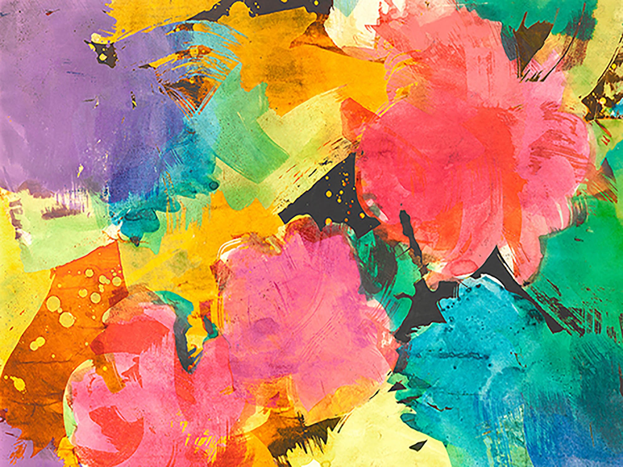 Flores en movimiento