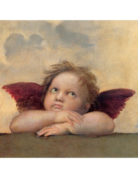 Ángel II - Madonna Sixtina (detalle)