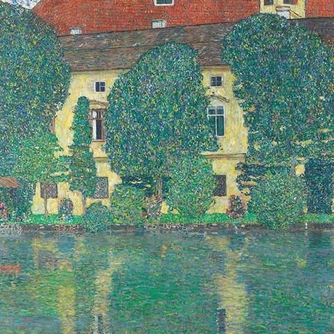 Schloss Kammer en el lago Attersee III, 1909-1910