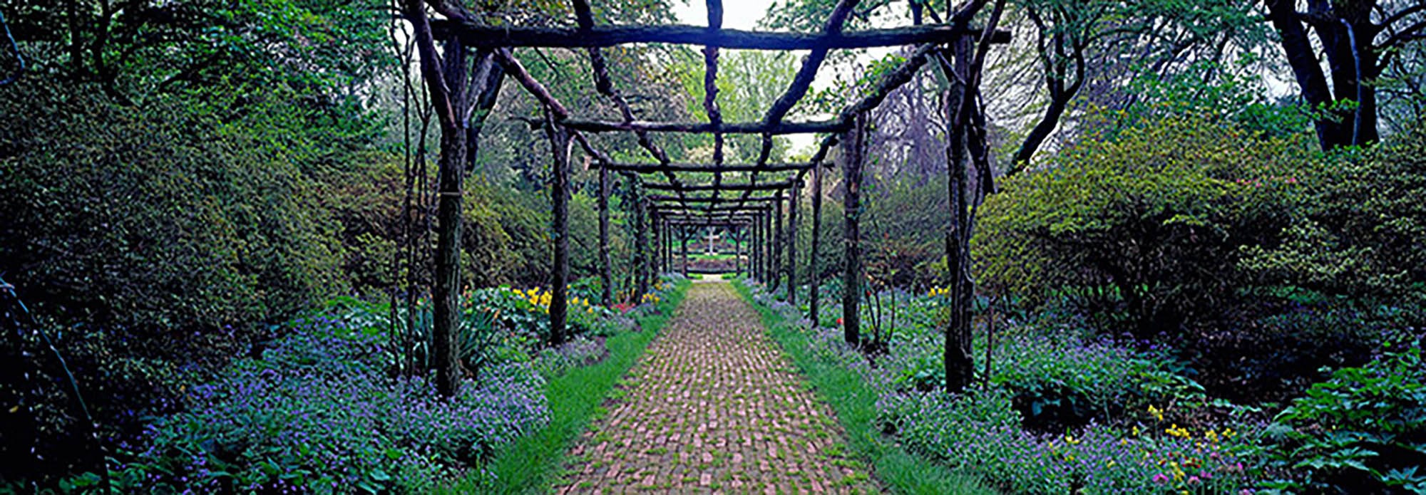 Sendero del jardín, Old Westbury Gardens, Long Island