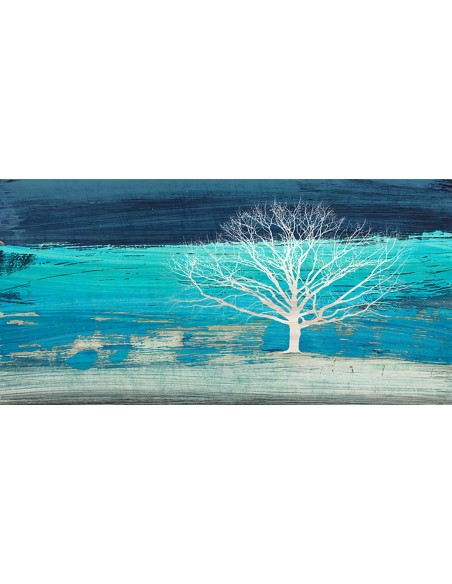 Paisaje de árboles n.° 3 (azul)