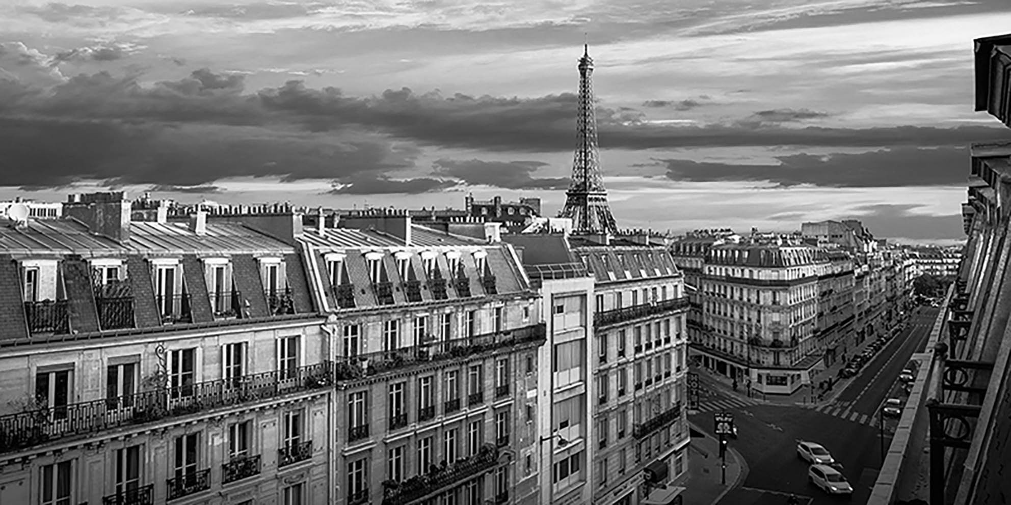 Mañana en París (BW)