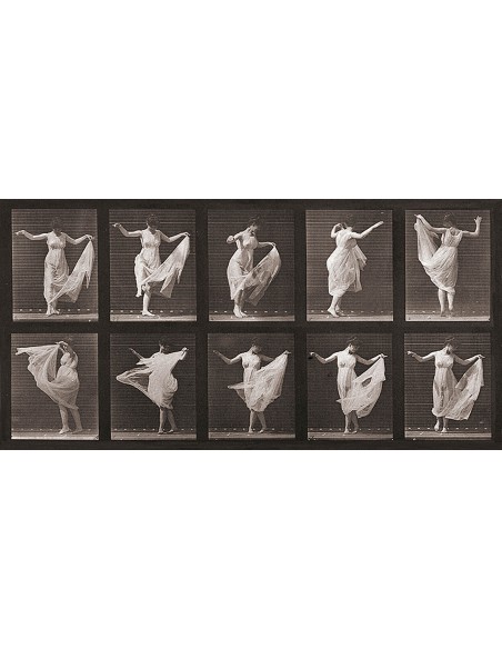 Una mujer bailando, 1887