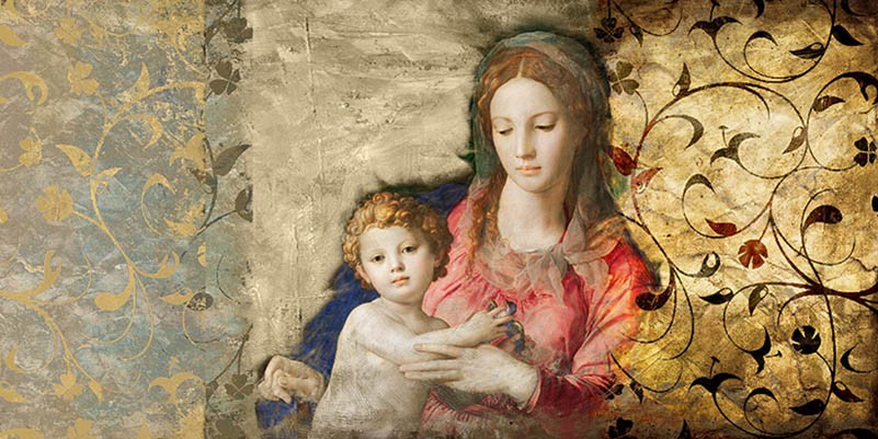 Virgen María (según Bronzino)