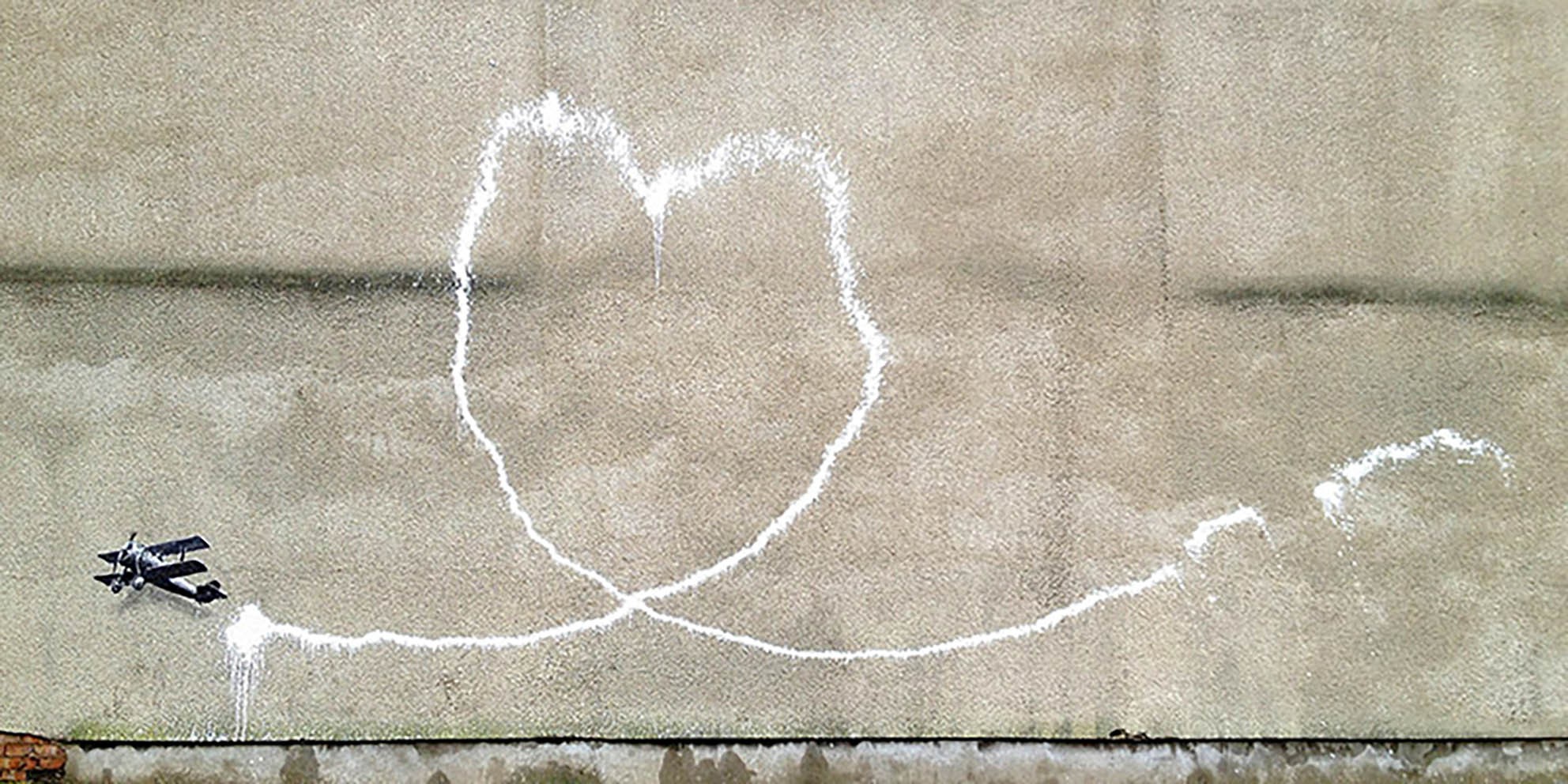 Rumford Street, Liverpool (grafiti atribuido a Banksy)