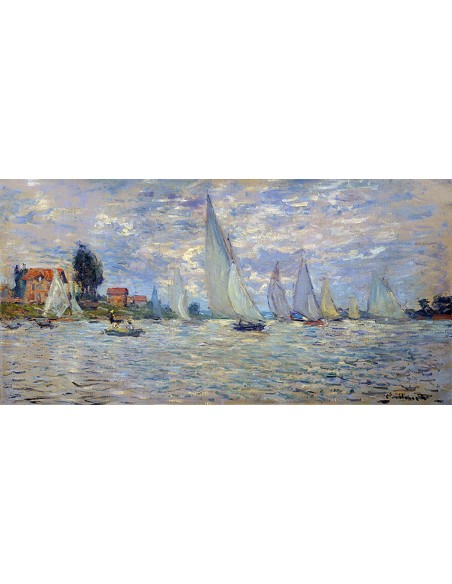 Los barcos regatean en Argenteuil