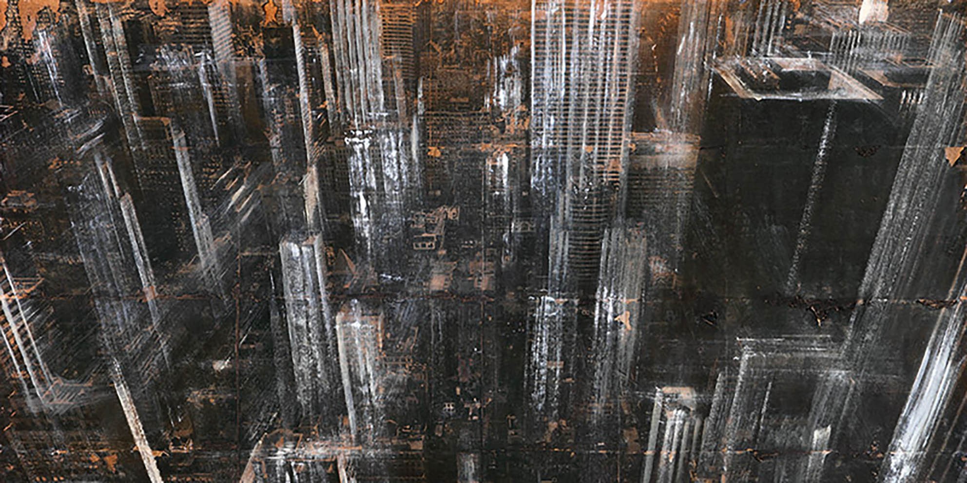 Vista aérea de Nueva York 1 (detalle)