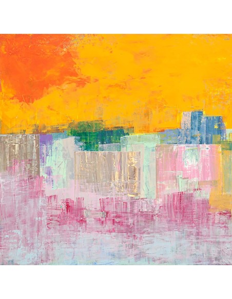 Ciudad en verano (detalle)