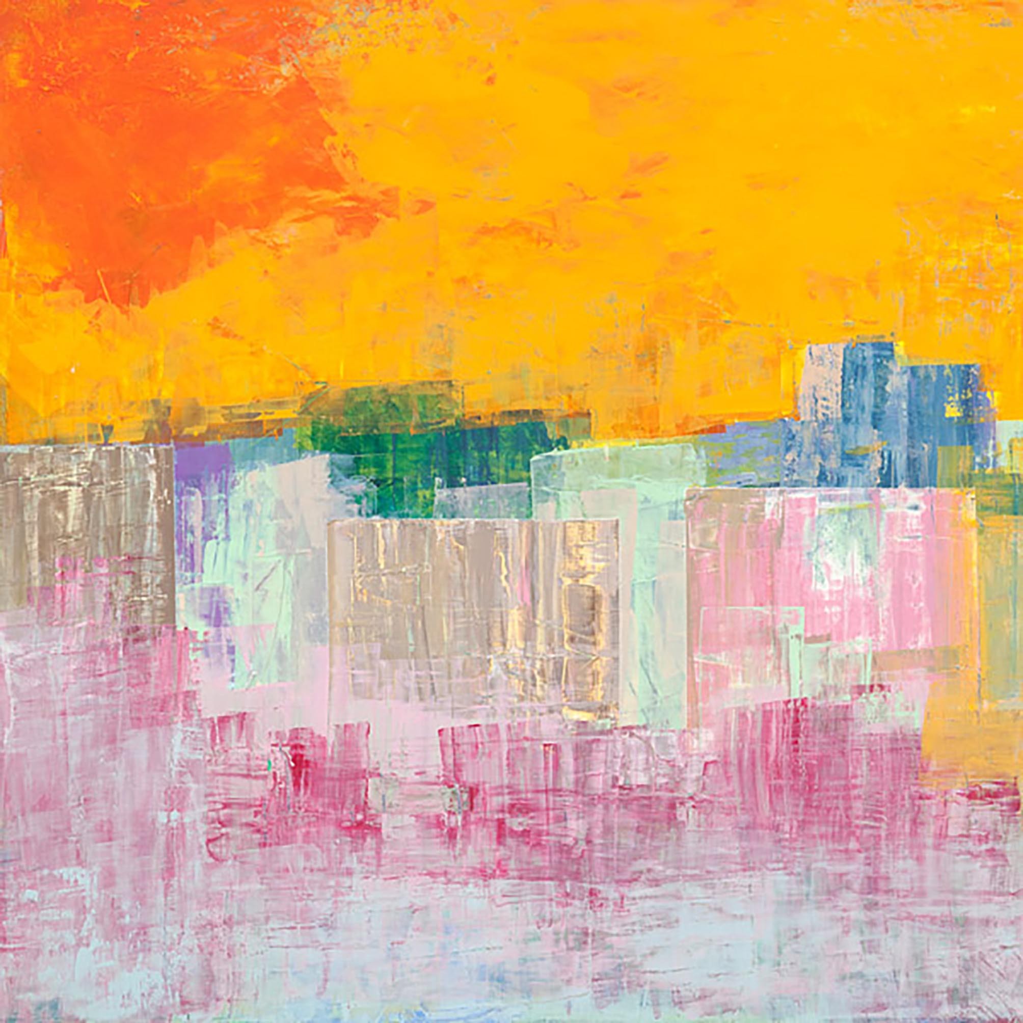 Ciudad en verano (detalle)