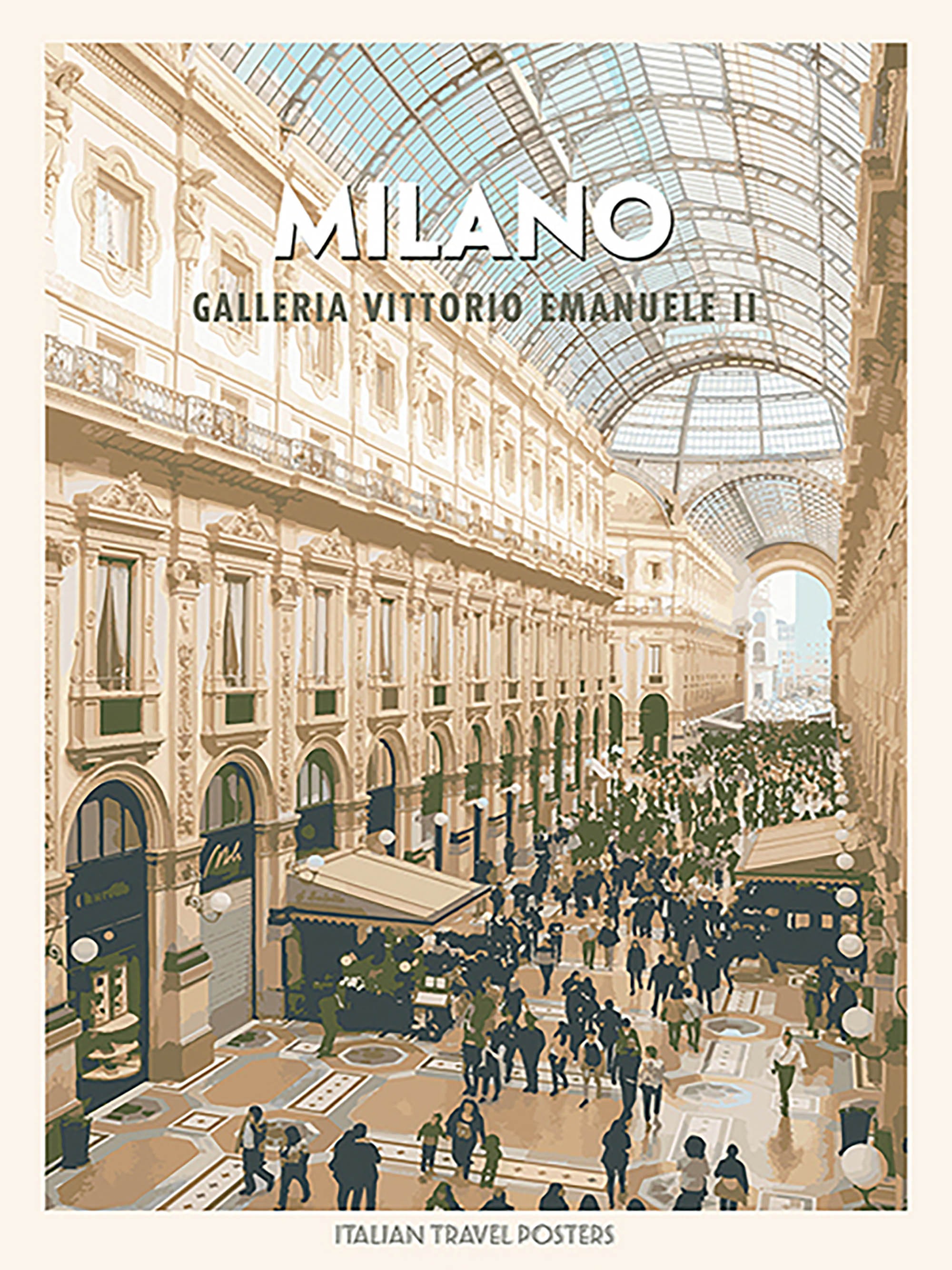 Milán: Galería Vittorio Emanuele II