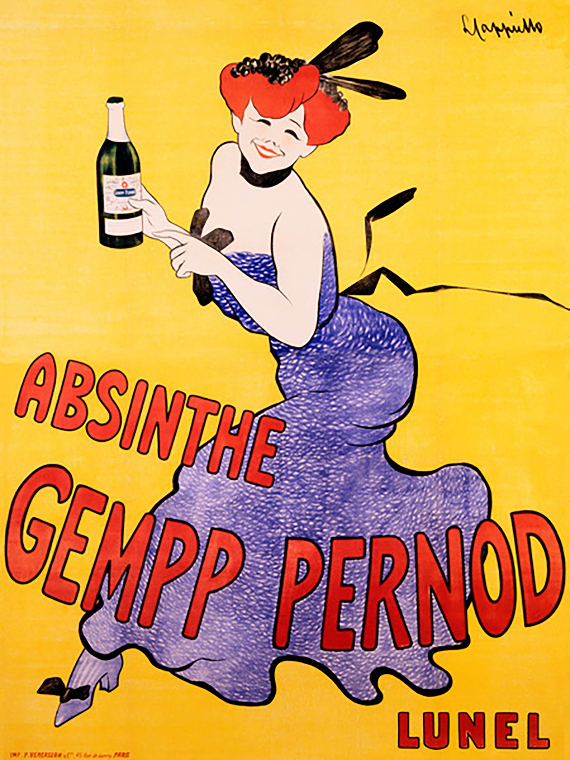 Absenta Gempp Pernod, 1903