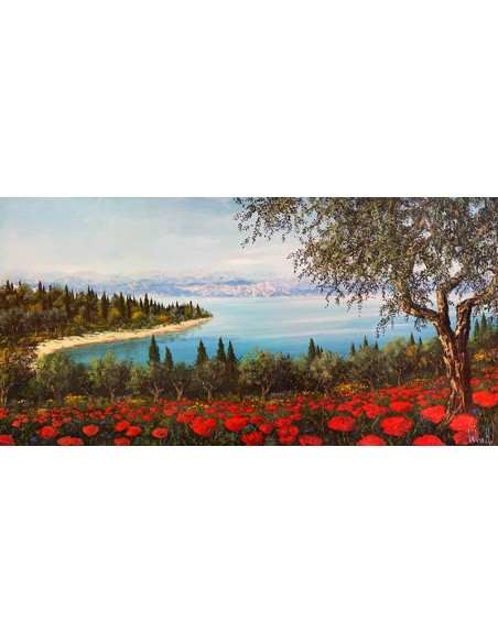 Amapolas en la bahía