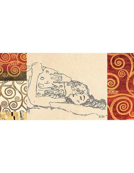 Patrones de Klimt - Amantes