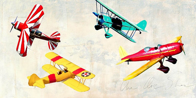 El espectáculo aéreo