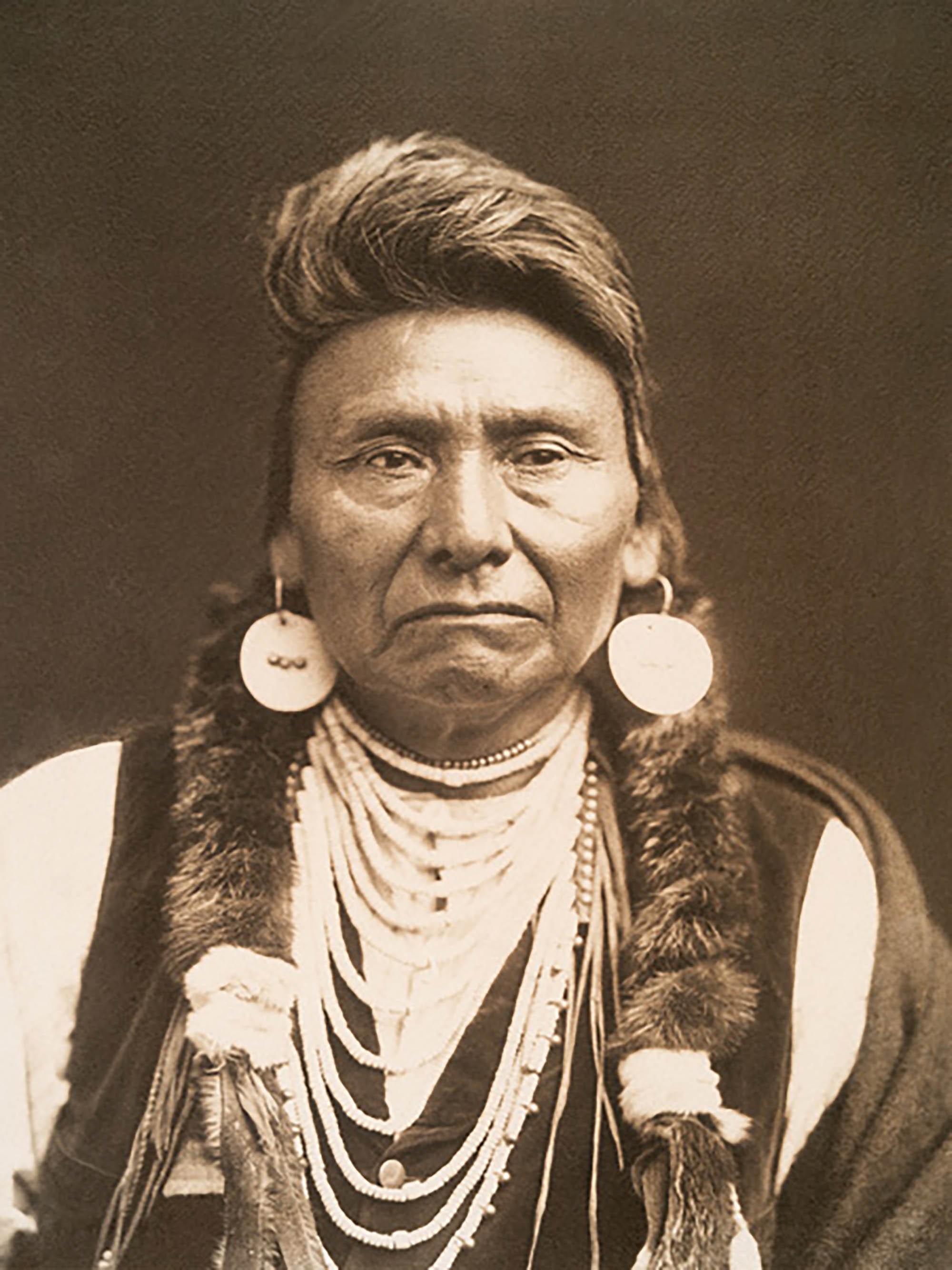 Jefe Joseph, Nez Perce, 1900