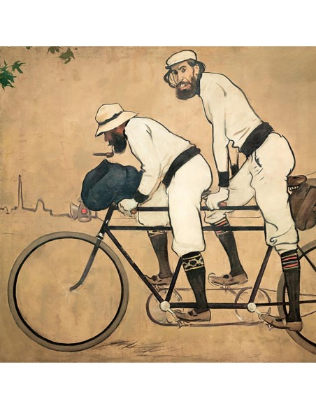 Ramon Casas y Pere Romeu en tándem