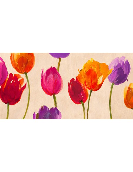 Tulipanes y colores
