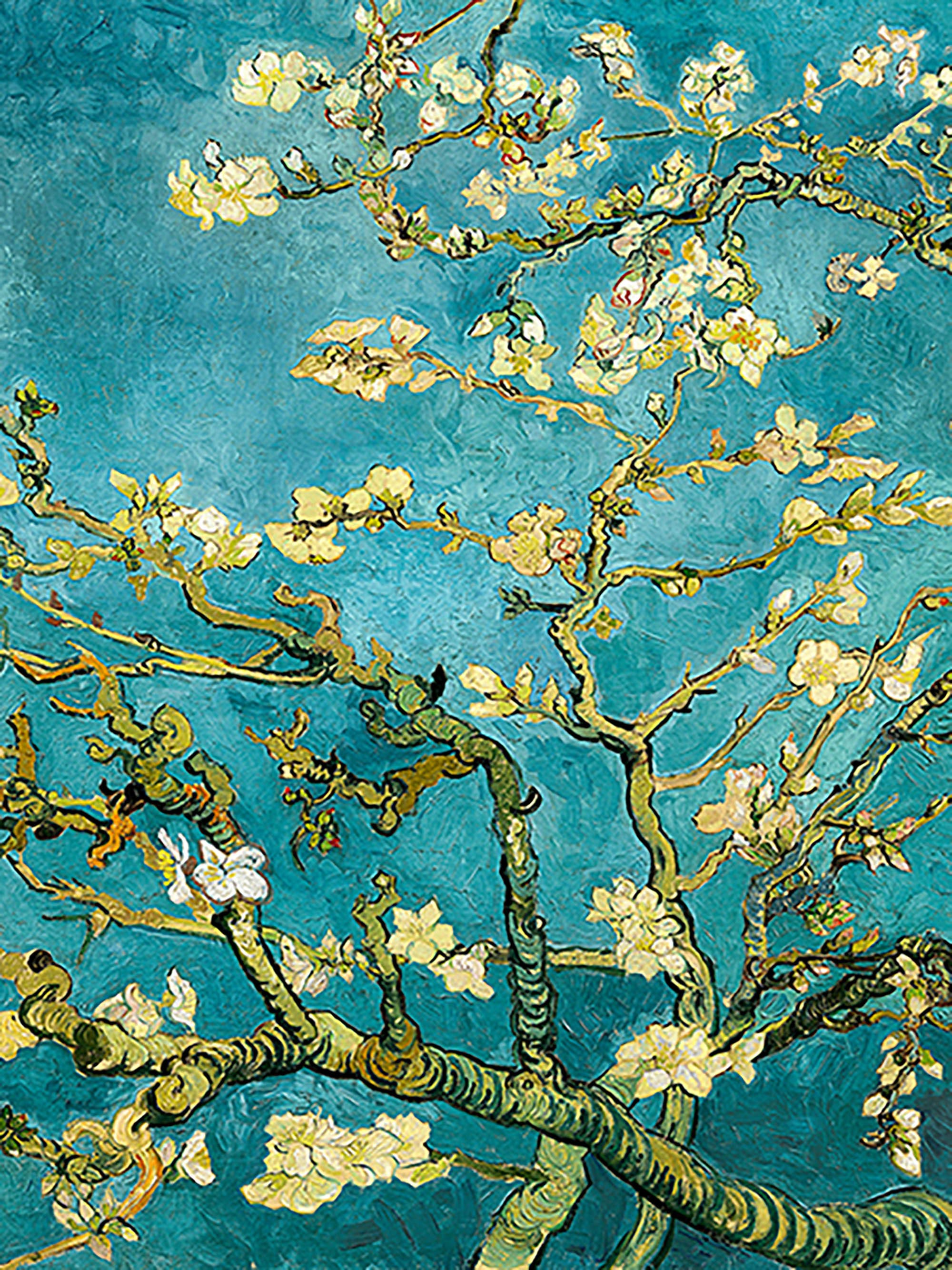 Almendro en flor (detalle)