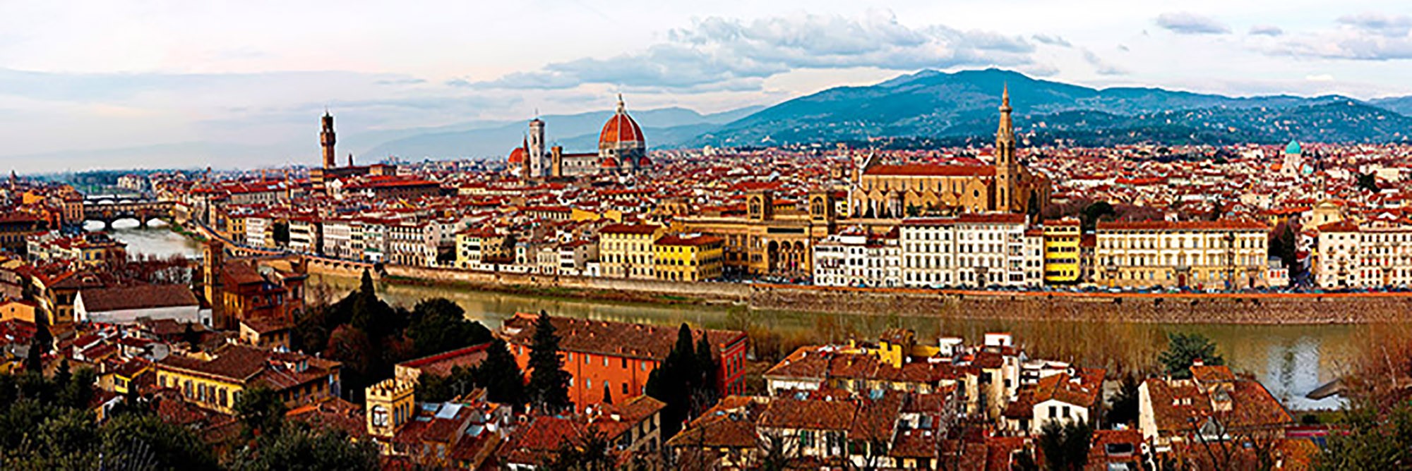Vista panorámica de Florencia