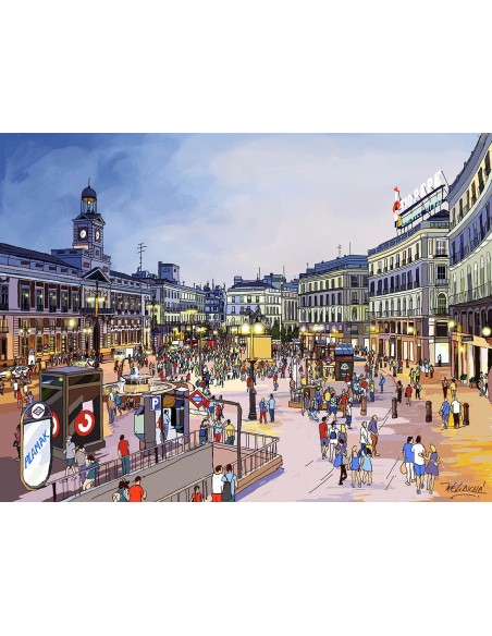 Puerta del Sol, Madrid