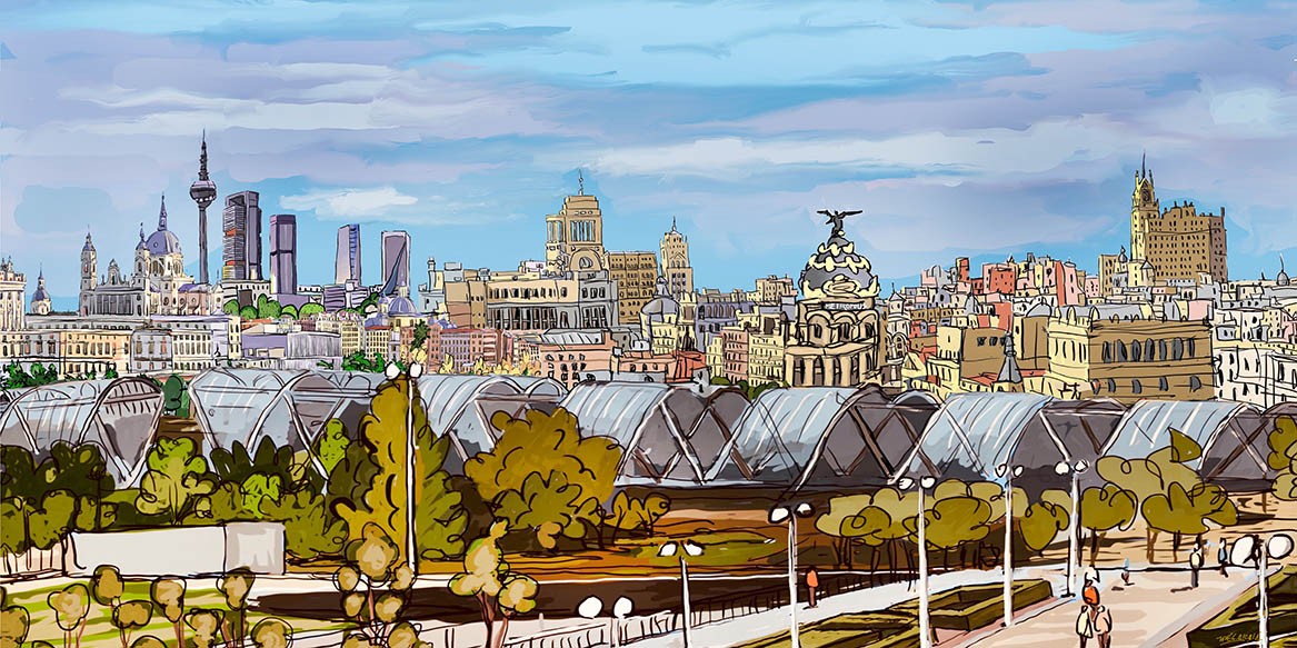 Skyline 2, Madrid