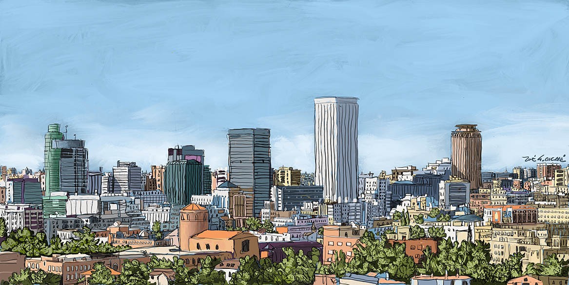 Skyline, Madrid