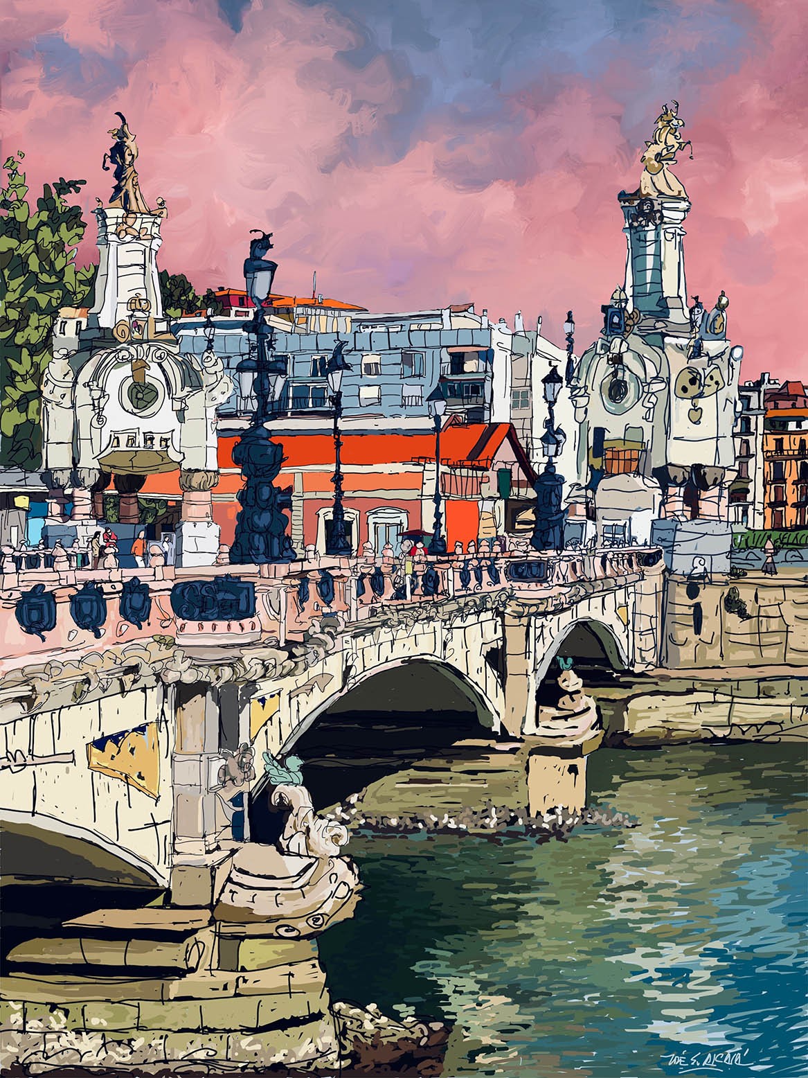 Puente de Toledo, Madrid