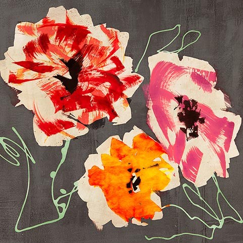 Flores de neón I (detalle)