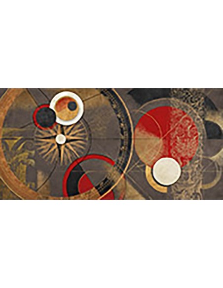 Órbitas espaciales (rojas)