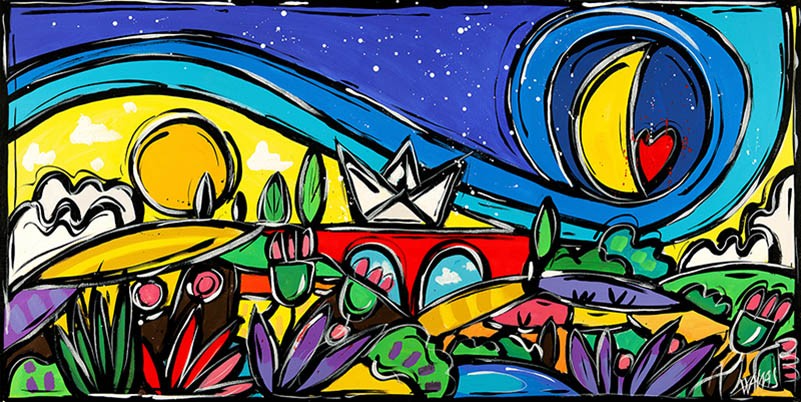 Día y noche en celebración