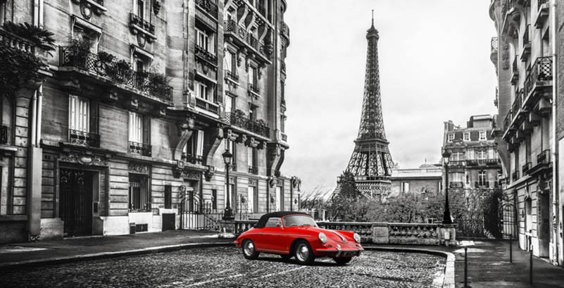 Roadster en París (Rouge)