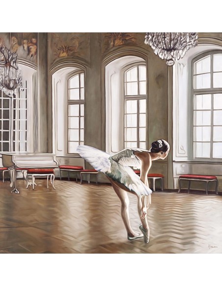 Preparándose para el baile