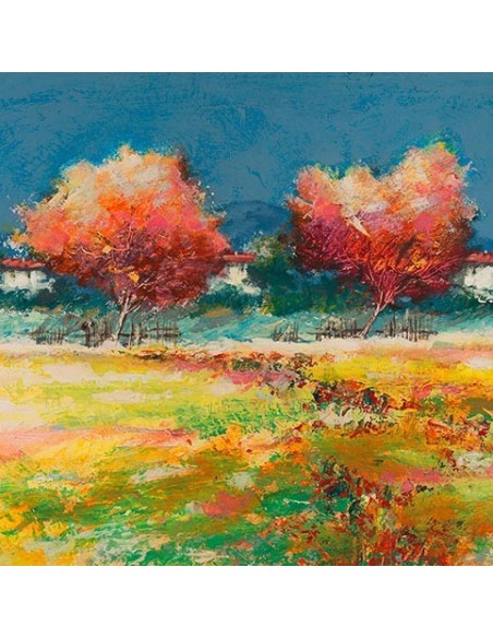 Árboles en el prado