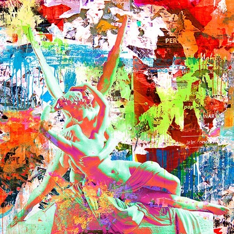 Cupido y Psique (detalle)