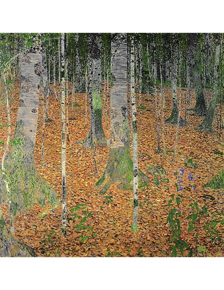 Rosas bajo los árboles